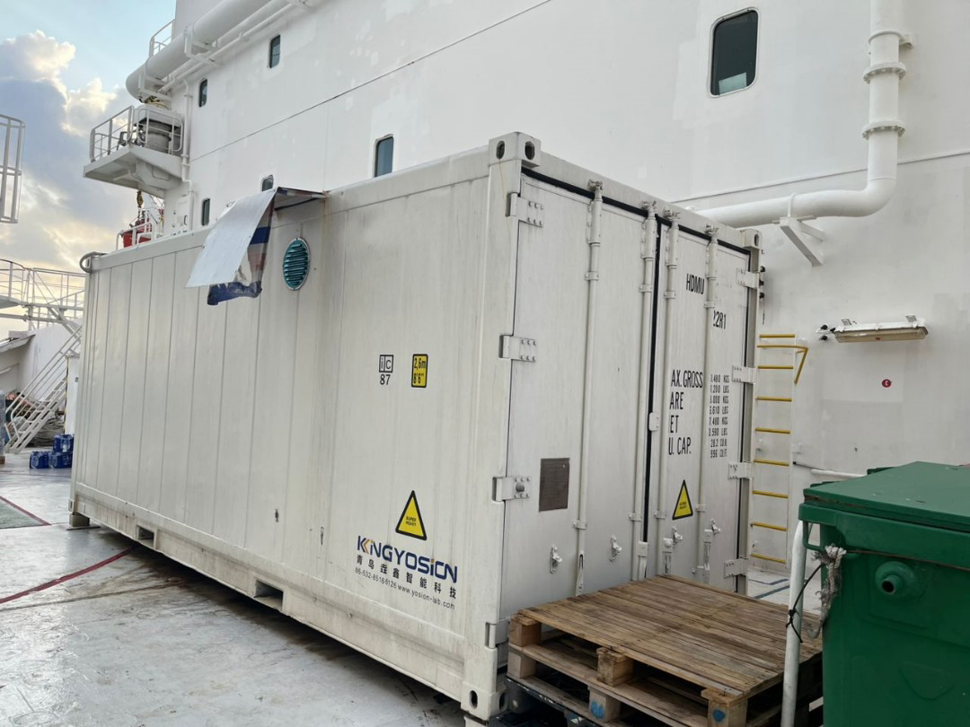 移动实验室上船！垚鑫为用户提供船载石油检测解决方案，赋能海上能源服务